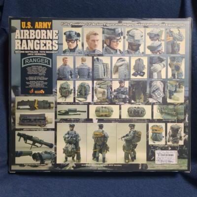 HOT TOYS 1/6 U.S.ARMY Airborne Rangers Second Battalion 75th