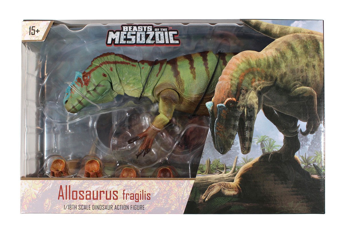 Allosaurus fragilis Articulated Dinosaur Figure Beasts of the
