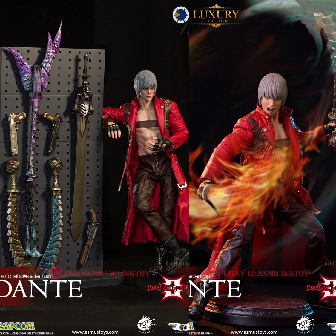 ASMUS TOYS DMC300V2LUX THE DEVIL MAY CRY SERIES DANTE(DMC III