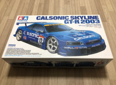 Tamiya Nissan Calsonic Skyline GT-R 2003 1/24 Sports Car Series