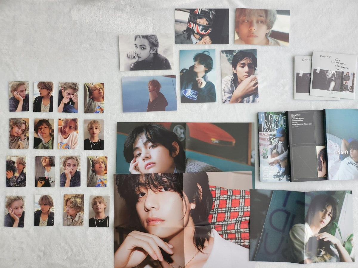 BTS V Taehyung Layover Album Photocard Postcard CD Poster PC | eBay