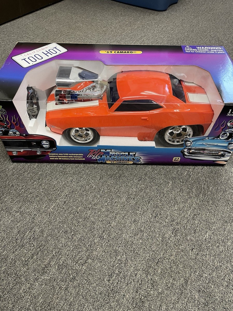 HUGE MUSCLE MACHINES 1/8 SCALE 69 CAMARO RC 28