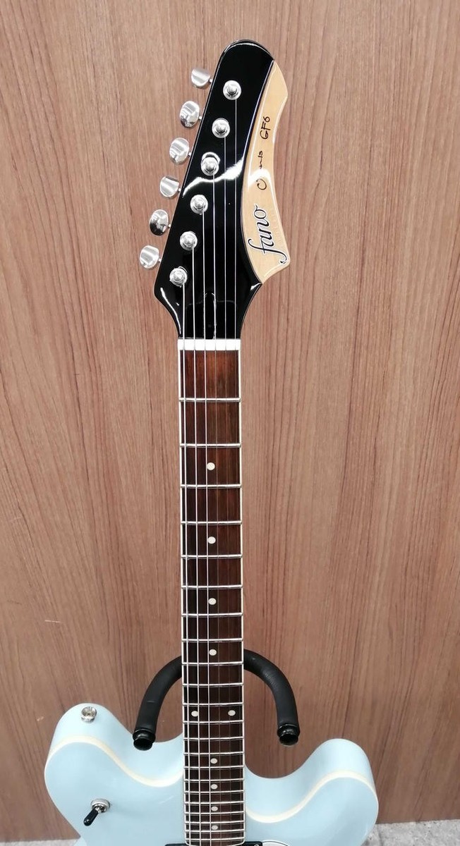FANO GUITARS OMNIS GF6 SONIC BLUE Semi-Acoustic Electric Guitar | eBay