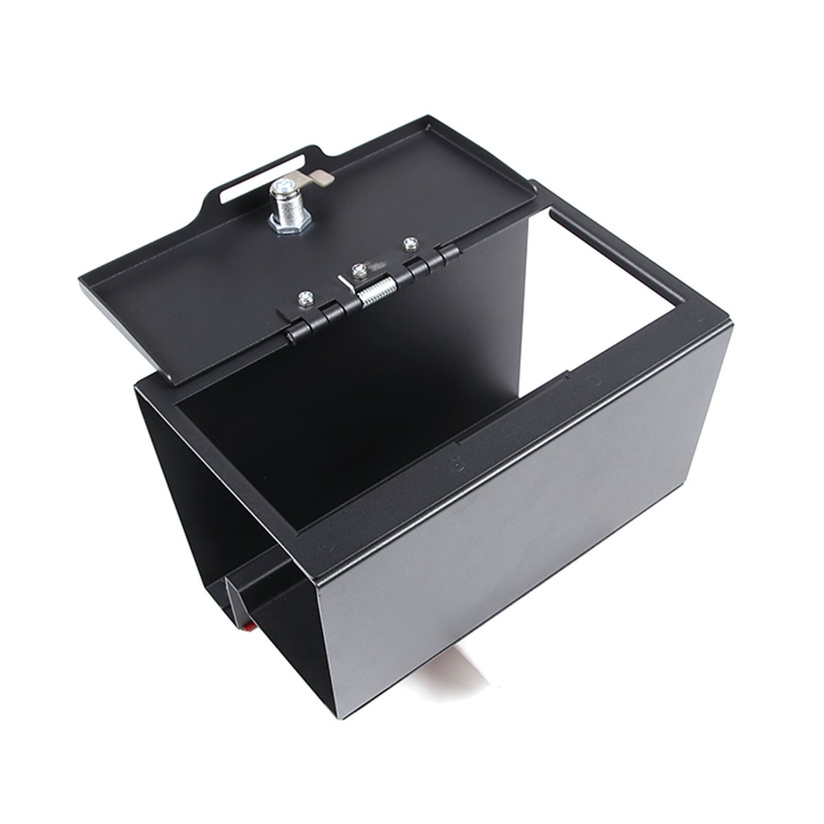 Center Console Safe GUN Storage Lock Box W/ TRAY For Nissan Titan