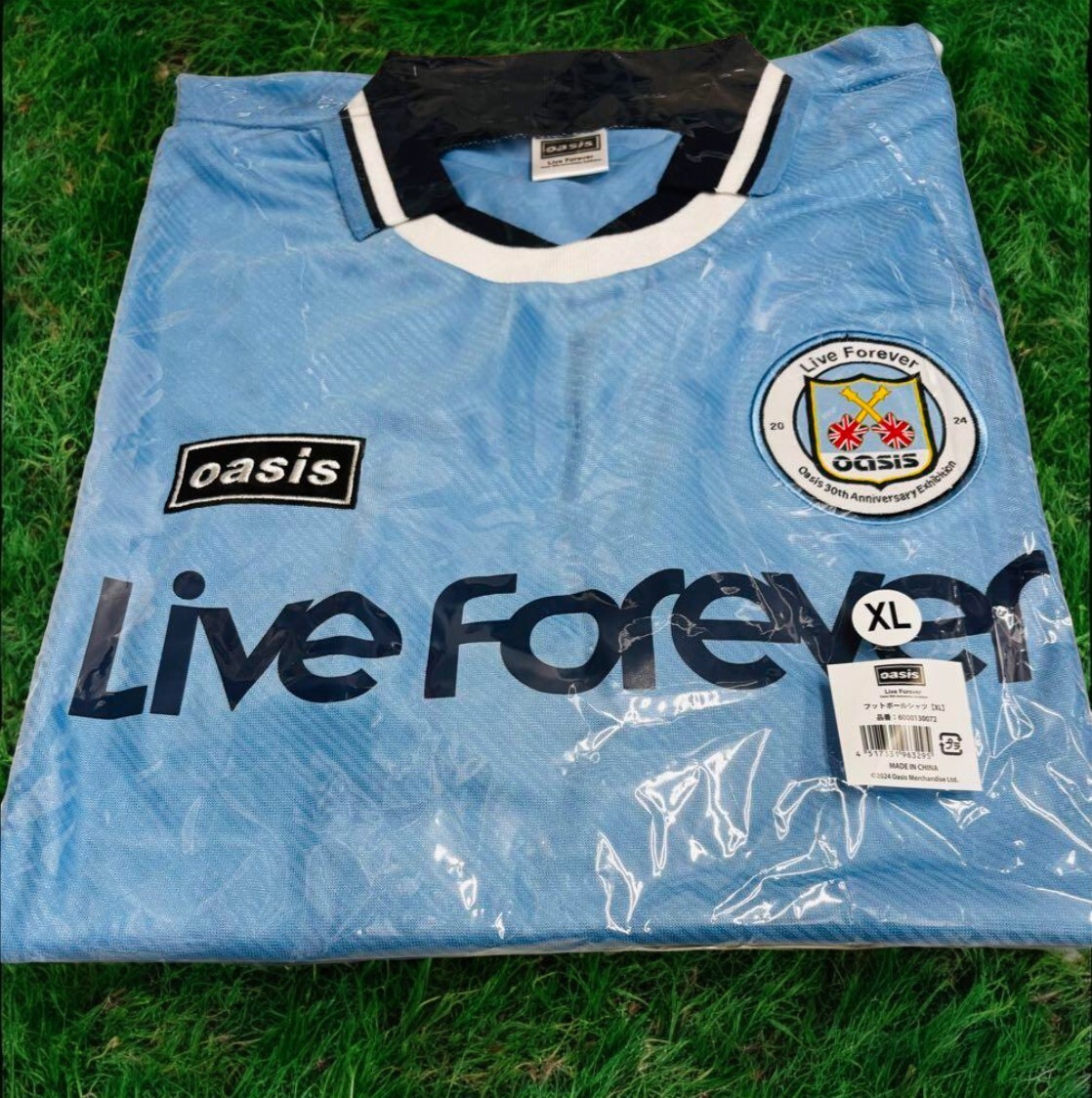 Oasis 30th Anniversary Japan Exclusive Football Jersey Shirt - Man