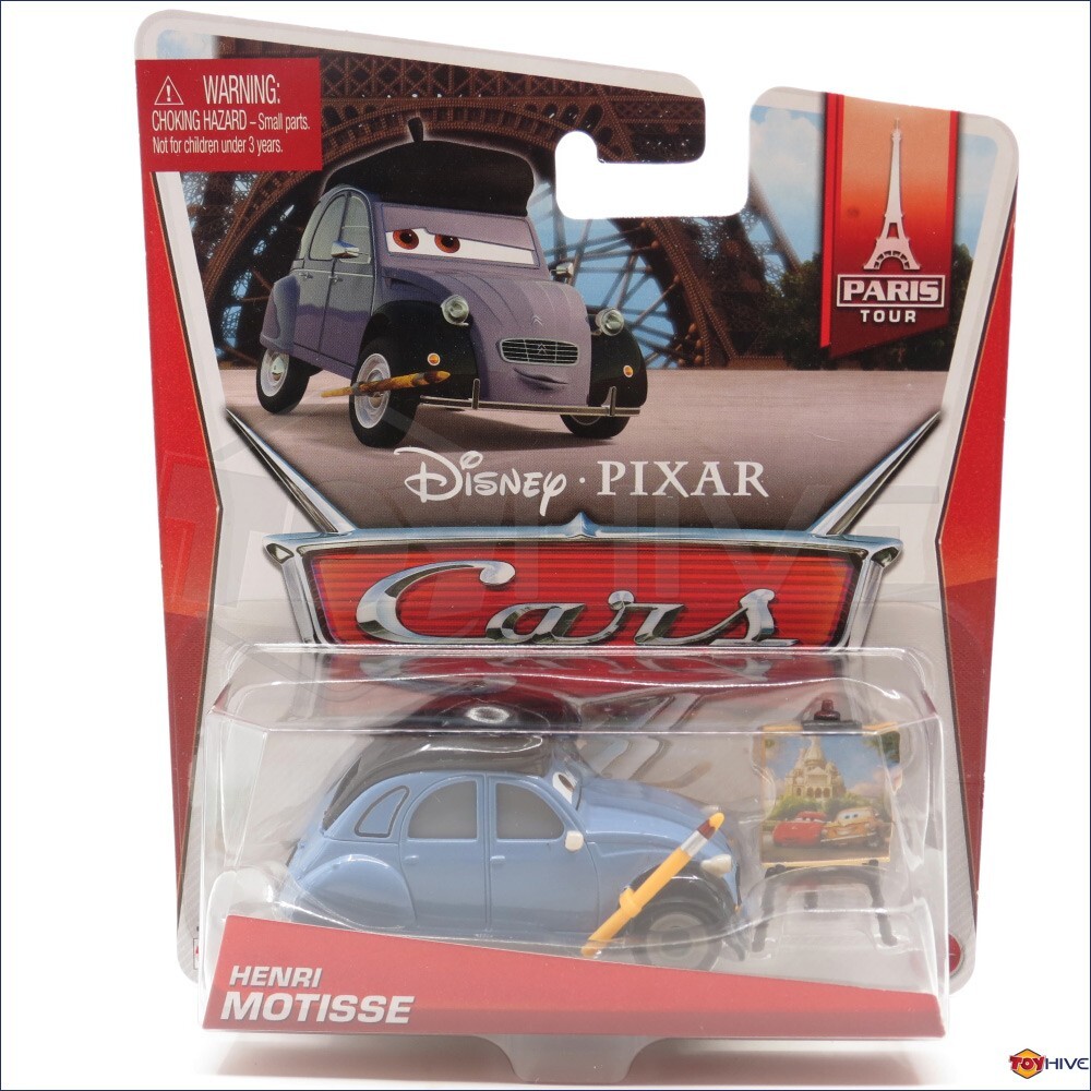 Disney Pixar Cars Henri Motisse from the Paris Tour series Mattel