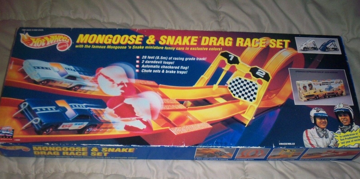 ミニカー Hot Wheels Mon & Snake DragRace Set 1993 Vintage Hot