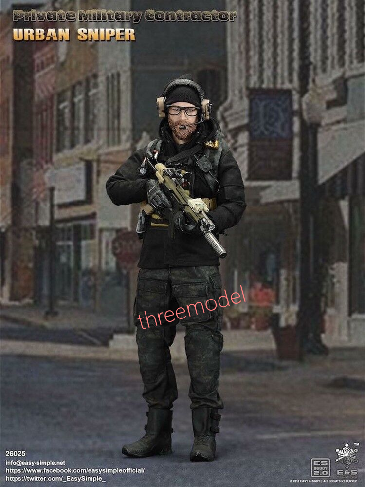 Easy&Simple ES26025 Private Military Contractor PMC Urban Sniper