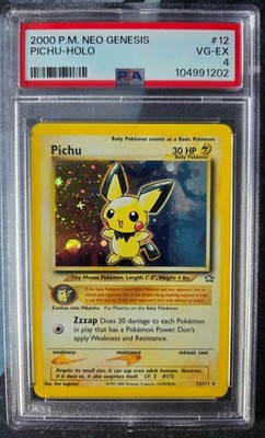 Pichu 12/111 Neo Genesis Holo for sale online | eBay
