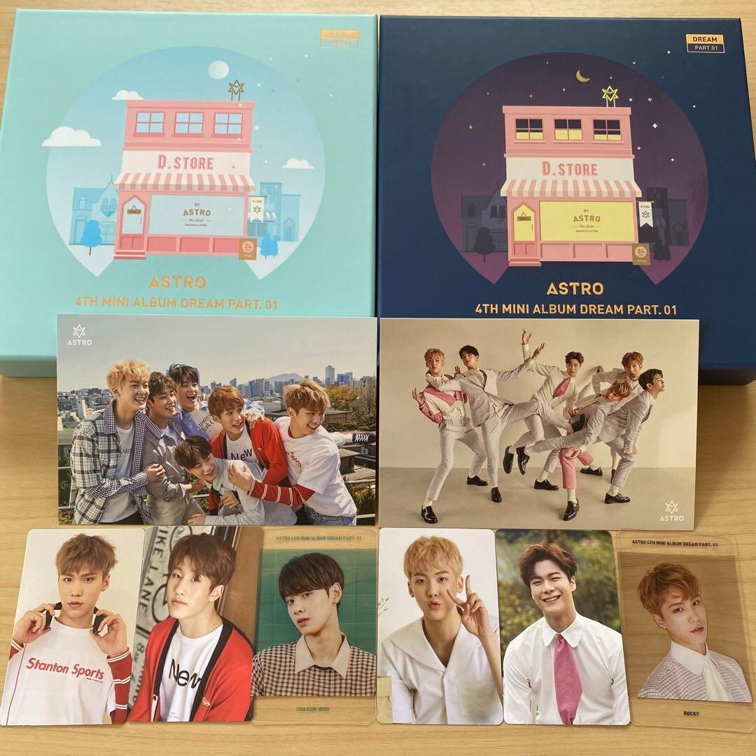 ASTRO Dream Part 01 Day Night ver Set of 2 4th Mini Album CD 2017