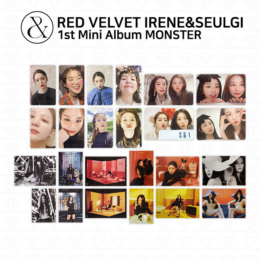 RED VELVET Irene & Seulgi 1st Mini Album Monster Photocard