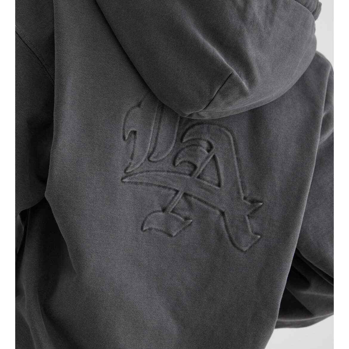 NWT XLARGE Pigment Dyed Embossed Zip Hoodie Sweatshirt S | eBay