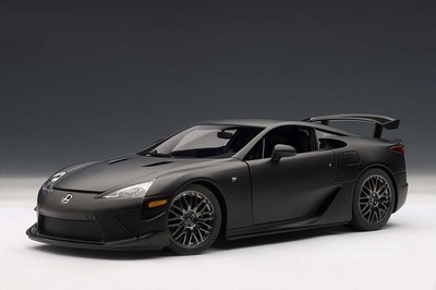 LEXUS LFA NURBURGRING PACKAGE MATTE BLACK BY AUTOart 1:18 #78839