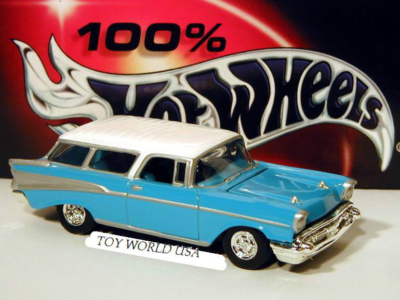 02 Hot Wheels 100% Cool Collectibles Cool 'N Custom '57 Chevy