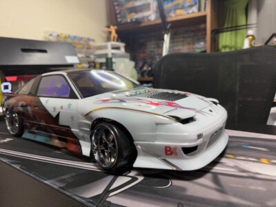 Addiction D-MAX Nissan 180sx 240SX 200SX RC radio controlled body