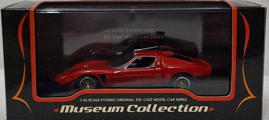 1) Lamborghini JOTA SVR 1970 Red 1:43 Kyosho 03201R EXTREMELY RARE