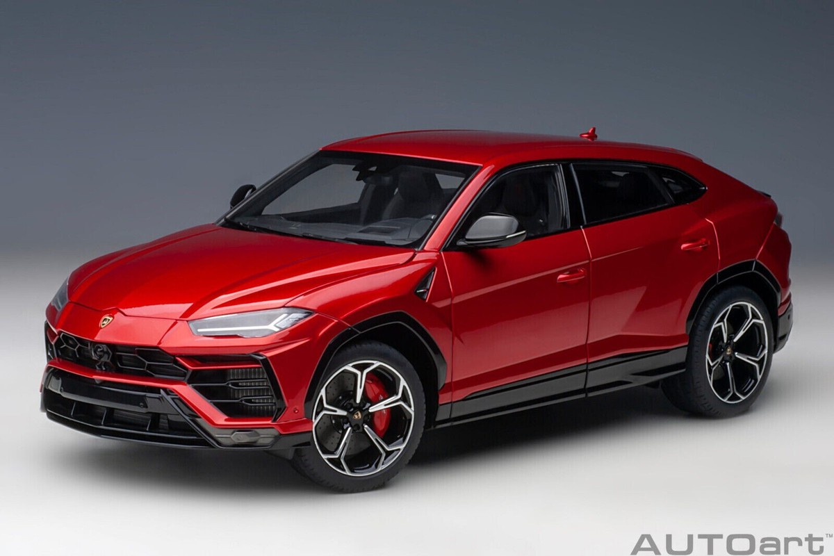 1/18 Lamborghini Urus Rosso Efesto Pearl Red Model Car By AUTOart