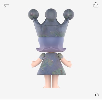 MEGA ROYAL MOLLY 400% Monet-Les Nymphéas. POP MART (USA) | eBay