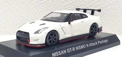 1/64 Kyosho NISSAN SKYLINE GT-R NISMO N ATTACK PACKAGE WHITE R35