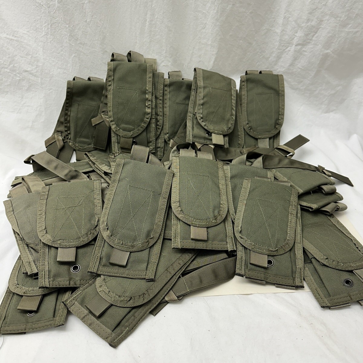 NEW MSA Paraclete Rifle 1x2 Pouch Smoke Green Ranger CAG Delta