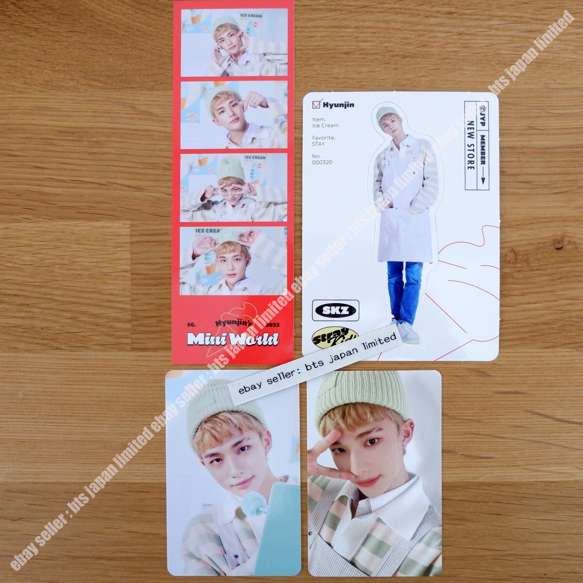 Hyunjin Stray kids SKZ's Mini World 2023 season's greeting