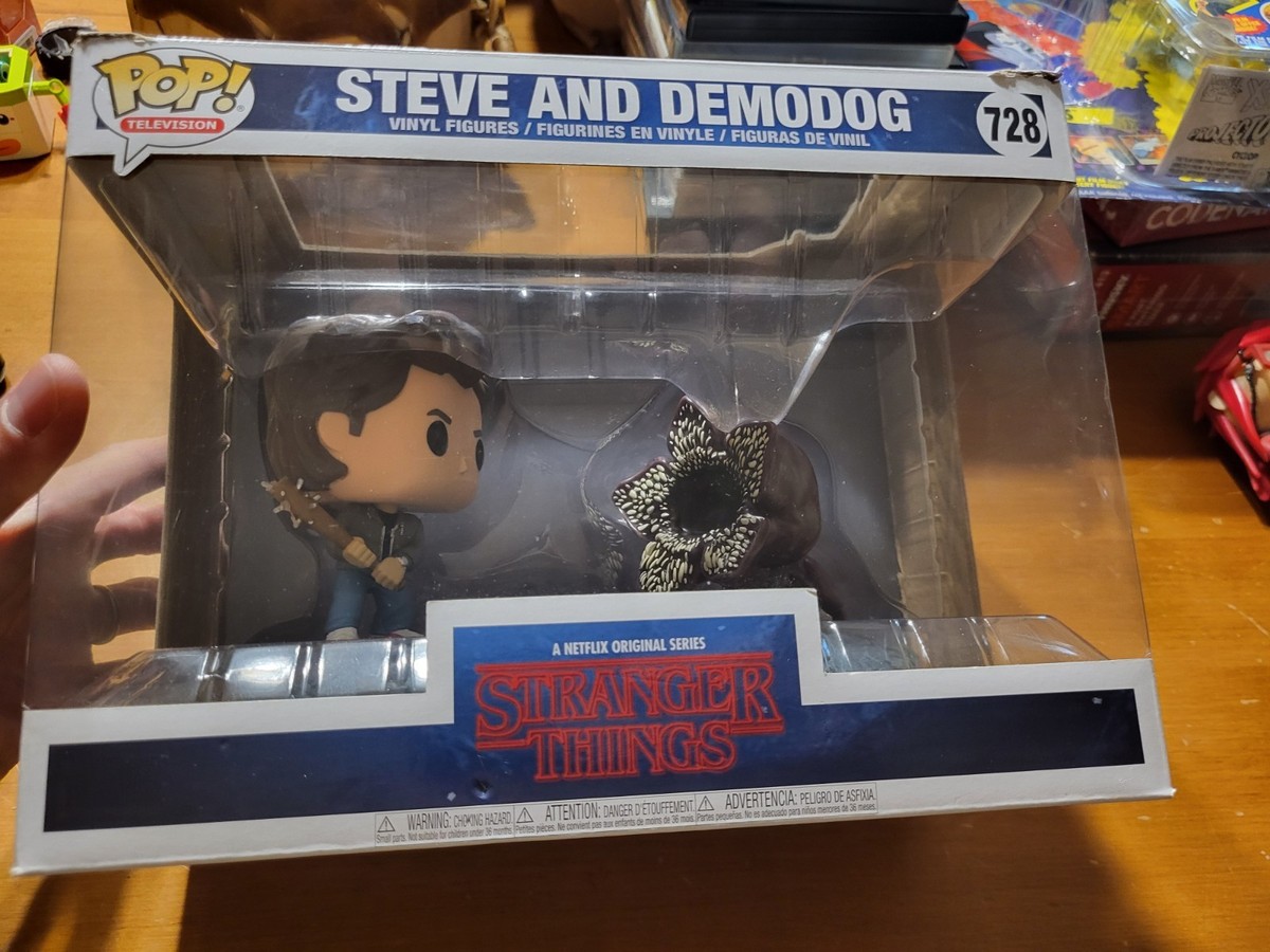 Funko Pop Television Netflix Stranger Things STEVE AND DEMODOG