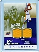 Kobe Bryant #GA-KB Prices | 2008 Upper Deck Game Jersey
