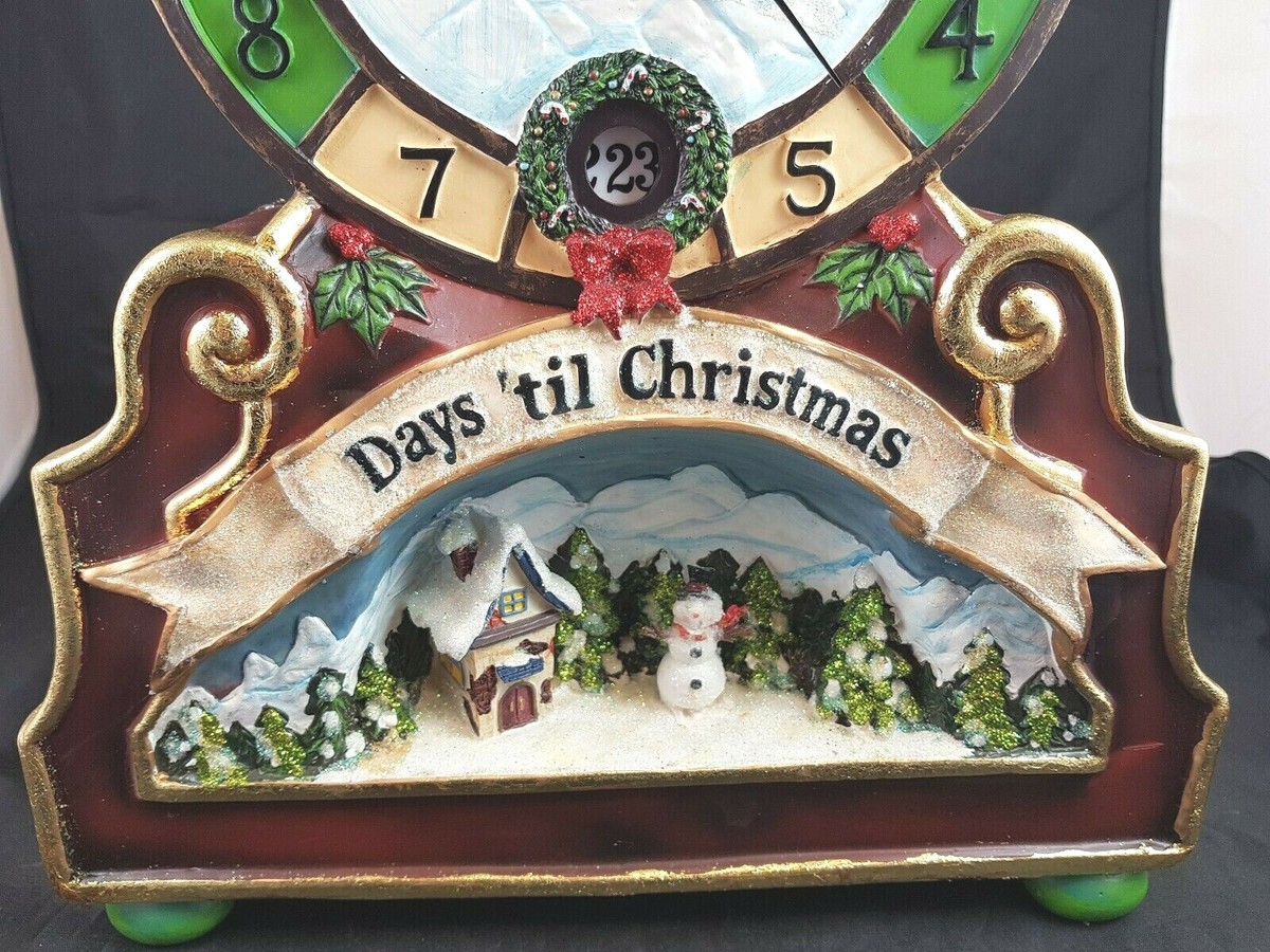 Christmas Countdown Clock 24 Days Counter Til Christmas Counter