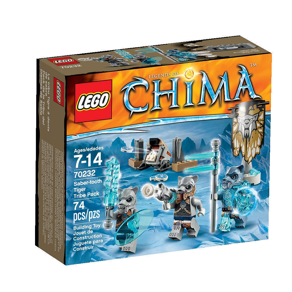 70232 SABER-TOOTH TIGER TRIBE PACK lego legos set NEW legends of