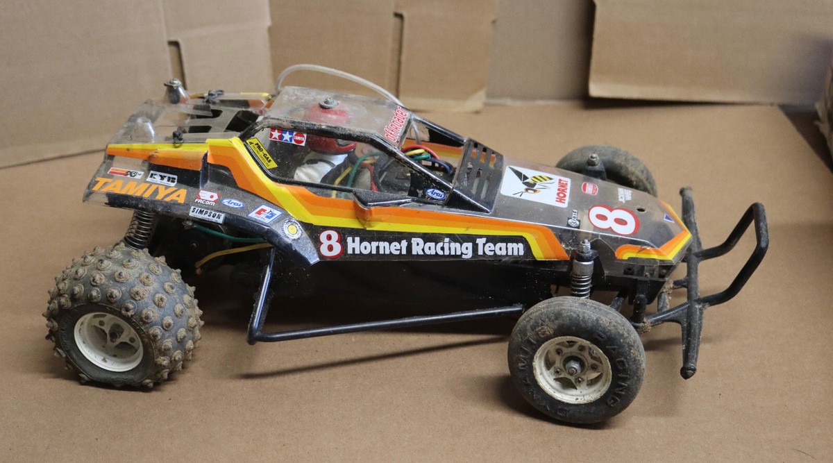 Vintage Tamiya The Hornet 1/10 Scale RC Off Road Racer Model Kit