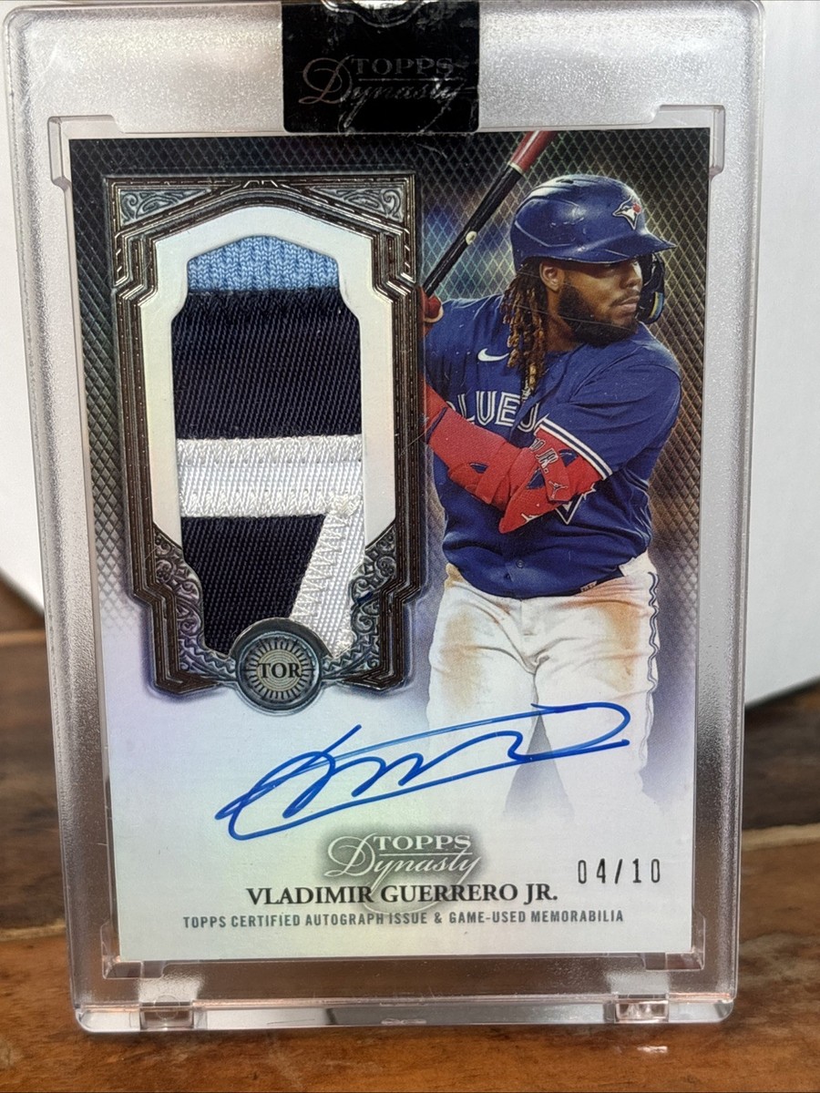 2023 Topps Dynasty Vladimir Guerrero Jr. /10 DAPB-VG12 Toronto SSP