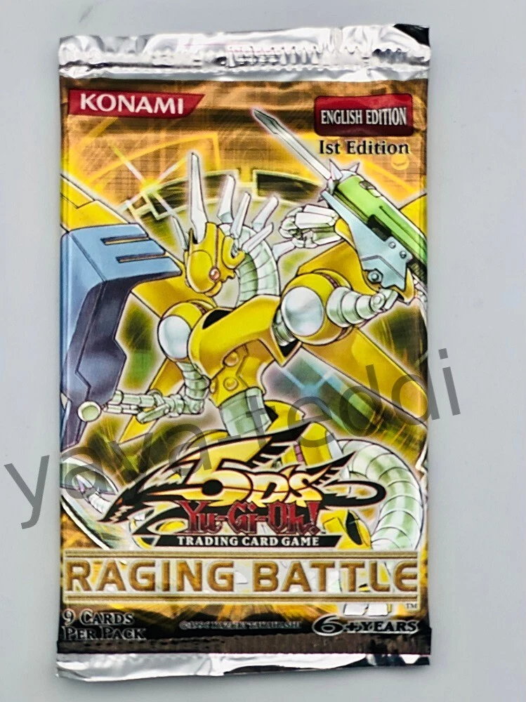 Yu-Gi-Oh! TCG Raging Battle Sealed Collectible Card Game Packs for