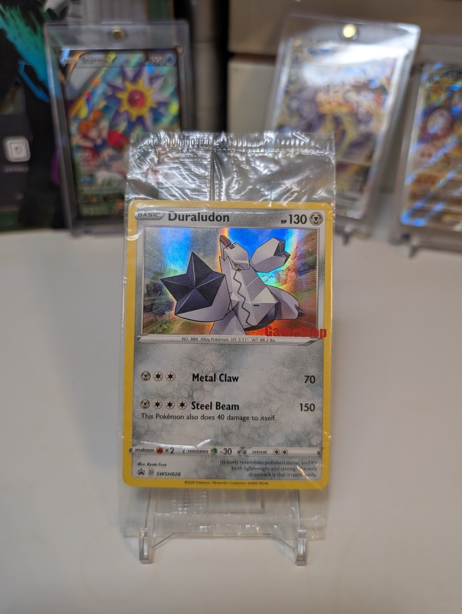 Duraludon GameStop Exclusive Stamp Promo SWSH028 Pokemon Card
