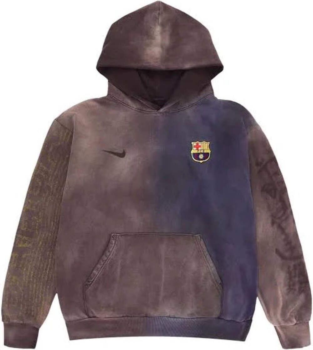 Travis Scott Cactus Jack x Nike X FC Barcelona Split Dye Hoodie | eBay