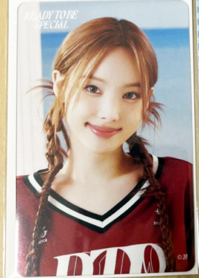 TWICE photocard 5TH WORLD TOUR READY TO BE JAPAN Lottery official