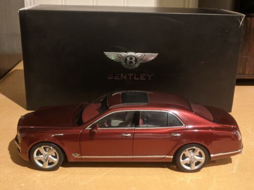 Kyosho Bentley Mulsanne Speed ​​onyx 1/18 minicar | eBay