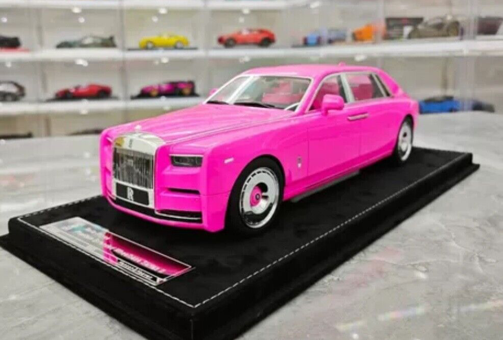 Rolls-Royce Phantom Extended Wheelbase (Pink) [Henson&Heaven] 1/18