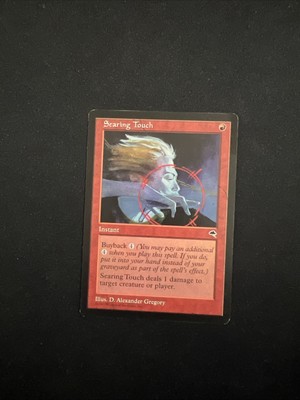 Searing Touch Tempest Regular NM Magic The Gathering | eBay
