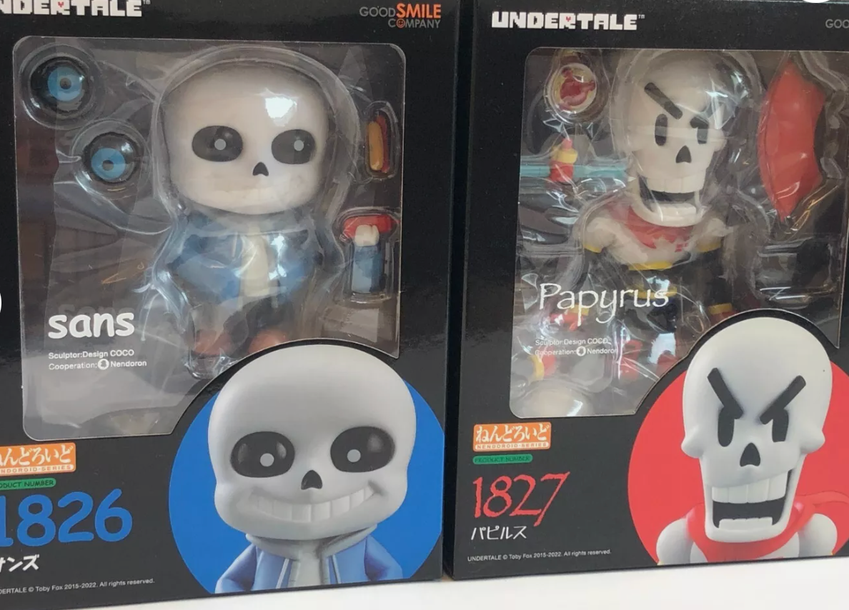 Nendoroid UNDERTALE 1827 Papyrus 1826 Sans Set | eBay