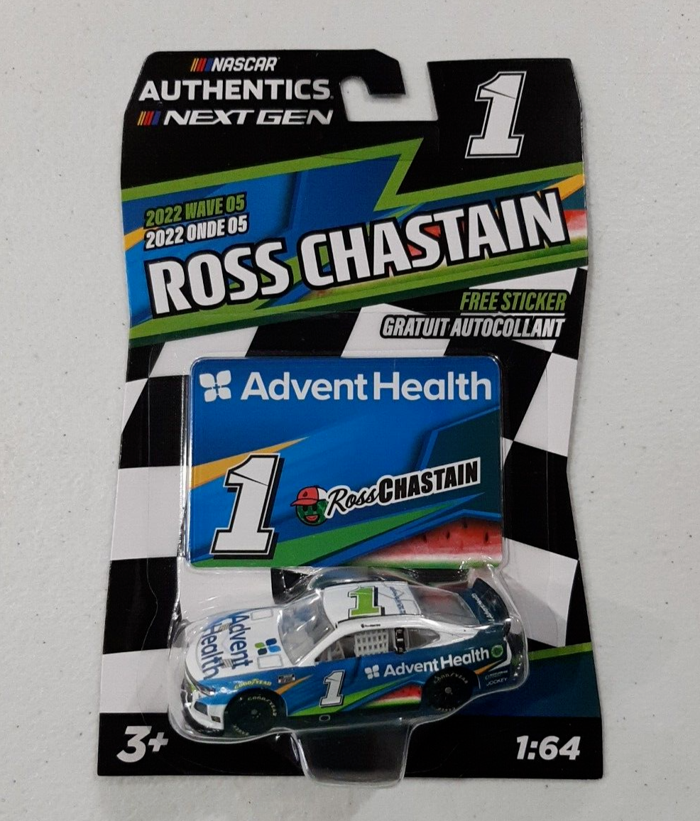 Ross Chastain #1 NASCAR Authentics 2022 Wave 5 Diecast 1:64 Next