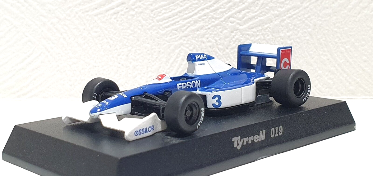 1/64 Kyosho F1 TYRRELL 019 #3 NAKAJIMA diecast car model | eBay