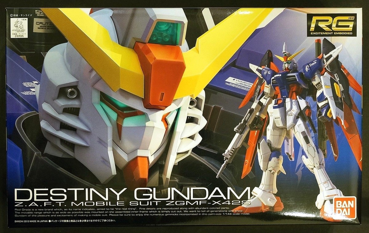 BANDAI RG No.11 1/144 Destiny Gundam ZAFT ZGMF-X42S Gundam Seed