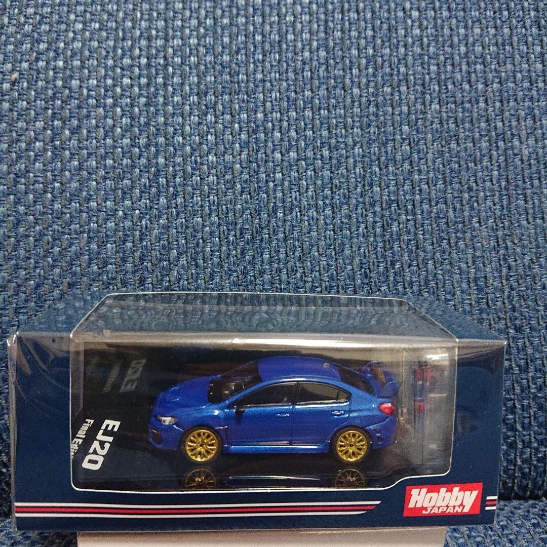Hobby JAPAN Subaru Impreza 1/64 WRX STI EJ20 Final Edition WR Blue