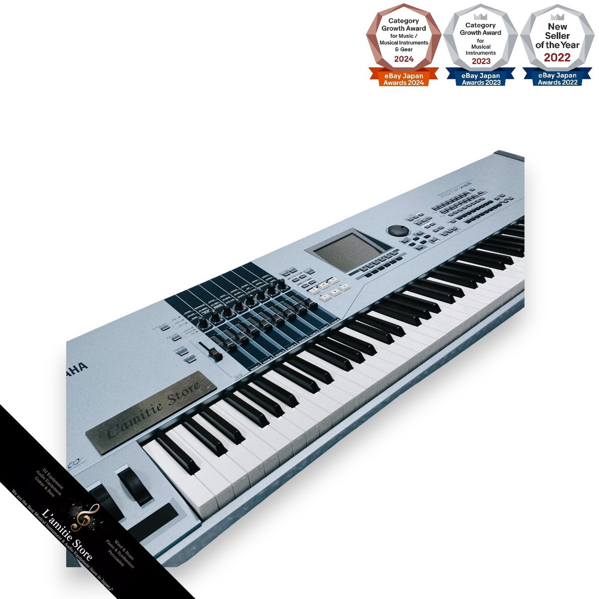 Yamaha Motif XS8 88 Keys Keyboard Synthesizer Music Workstation