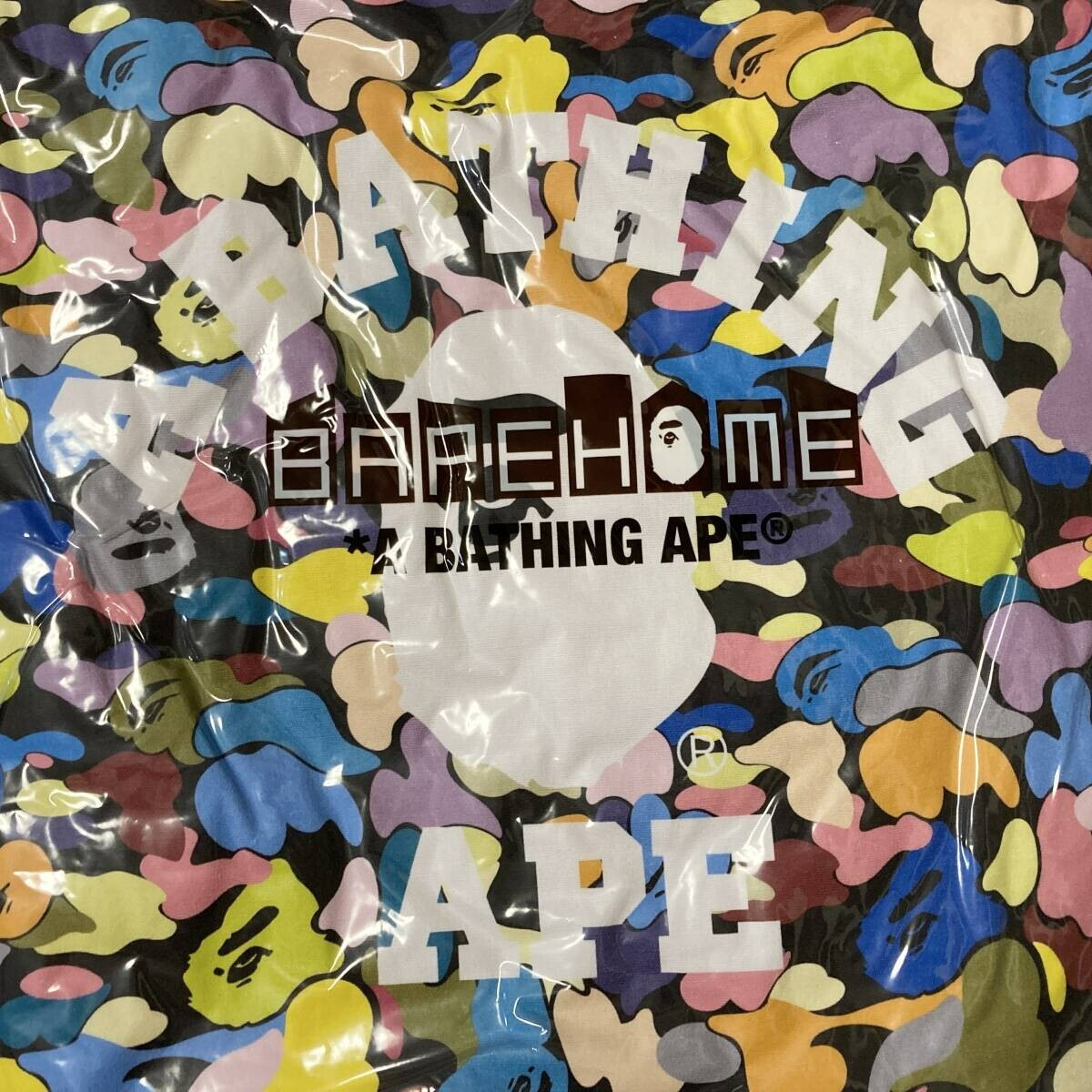 BAPE Multi camo college logo pillow cushion A Bathing Ape | eBay