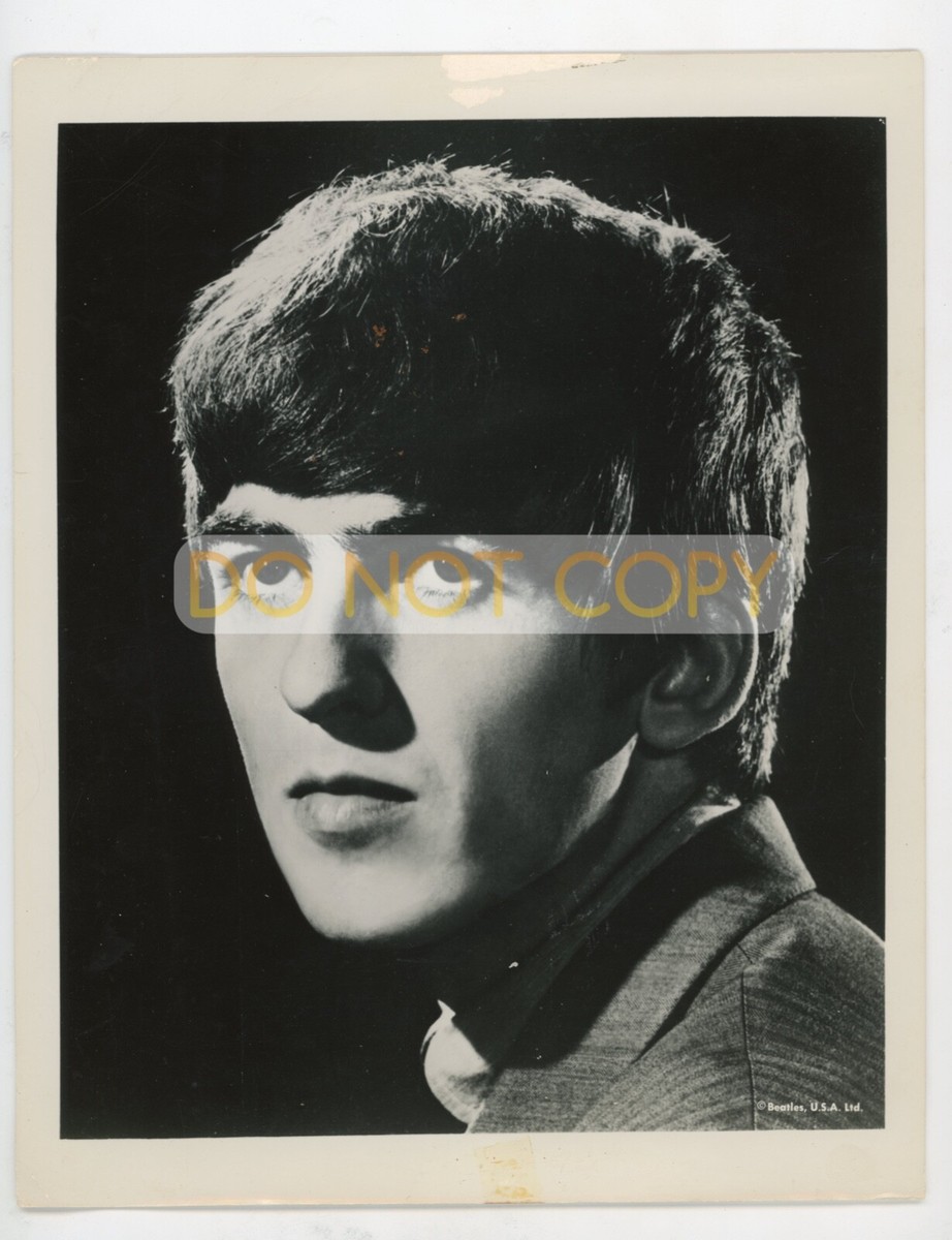 Vintage GEORGE HARRISON 1964 BEATLES - Original Press Photo 8