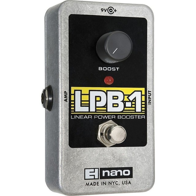 Electro-Harmonix Linear Power Booster Boost Guitar Effect Pedal