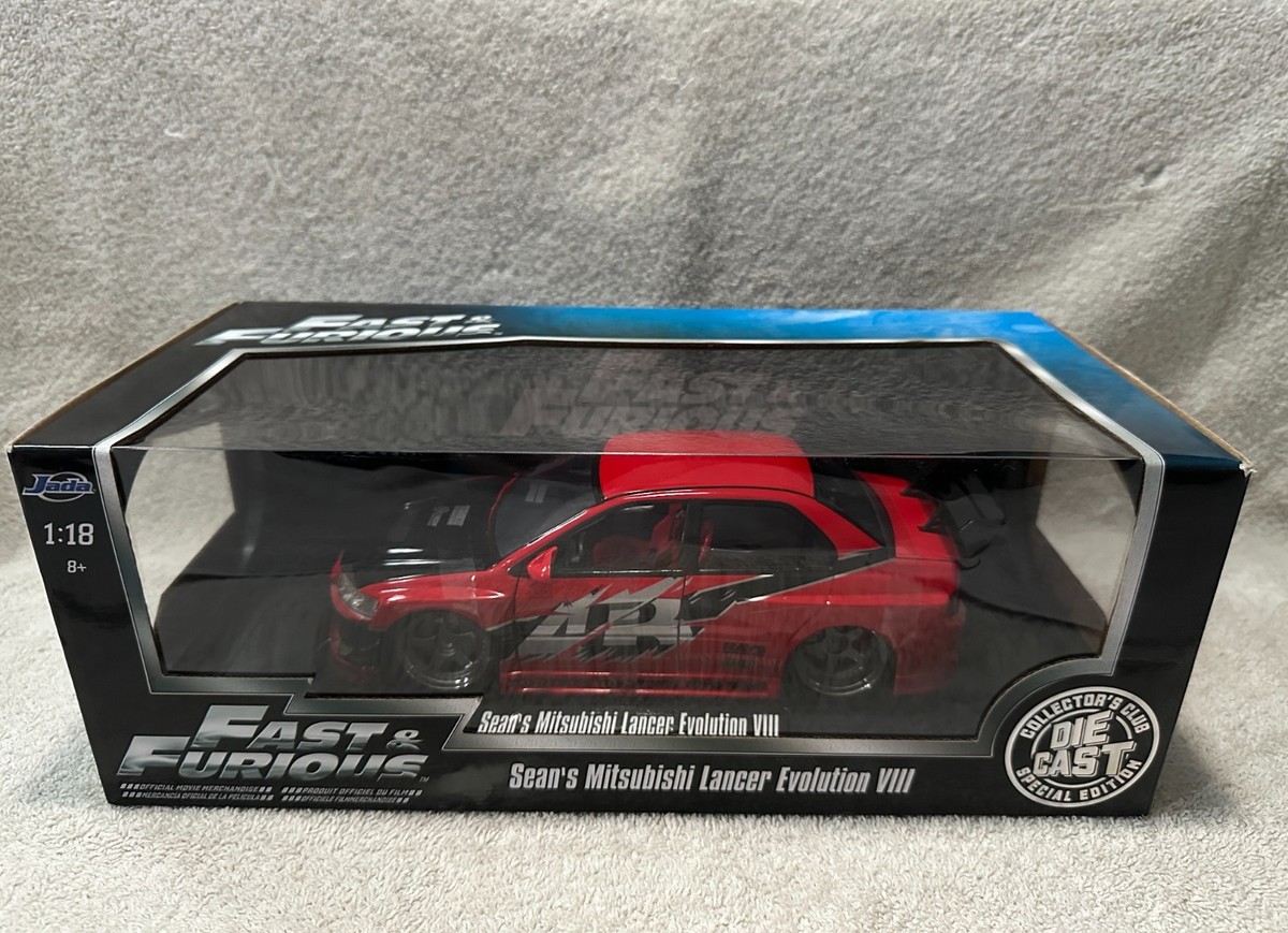 JADA FAST & FURIOUS 1:18 SEAN'S MITSUBISHI LANCER EVOLUTION VIII