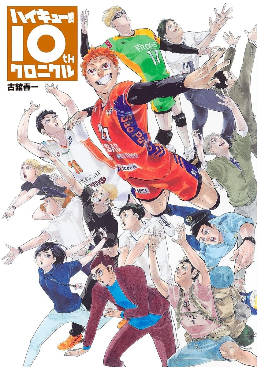 Haikyu!! 10th Chronicle Anniversary Art Book Standard Edition Book