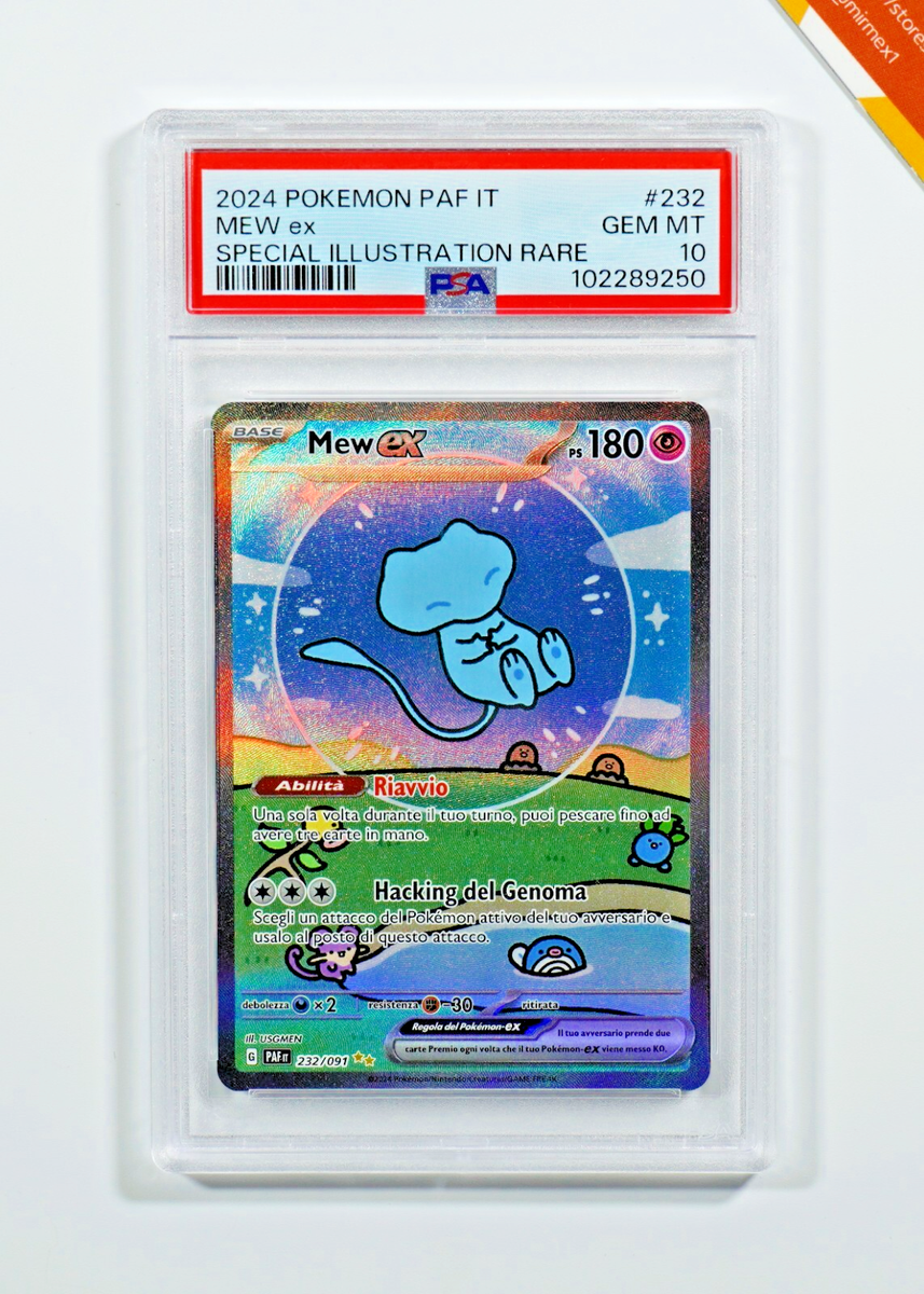 Pokemon PSA 10 Mew Ex #232 PAF Special Illustration Rare 2024